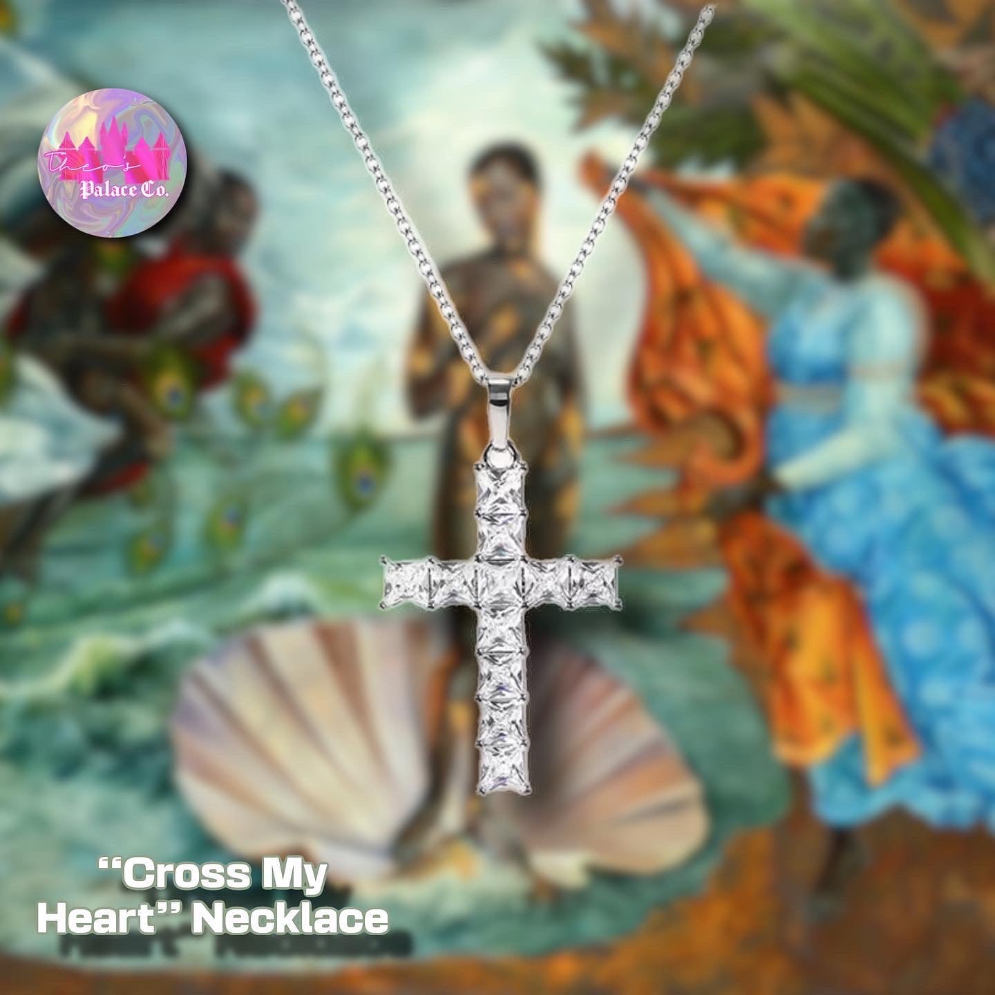 “Cross My Heart” Necklace